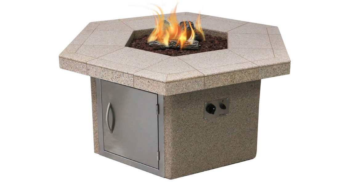 hexagonfirepit