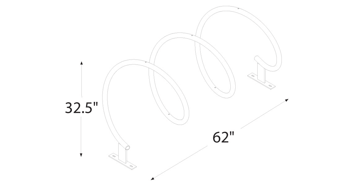 helixbikerackCAD