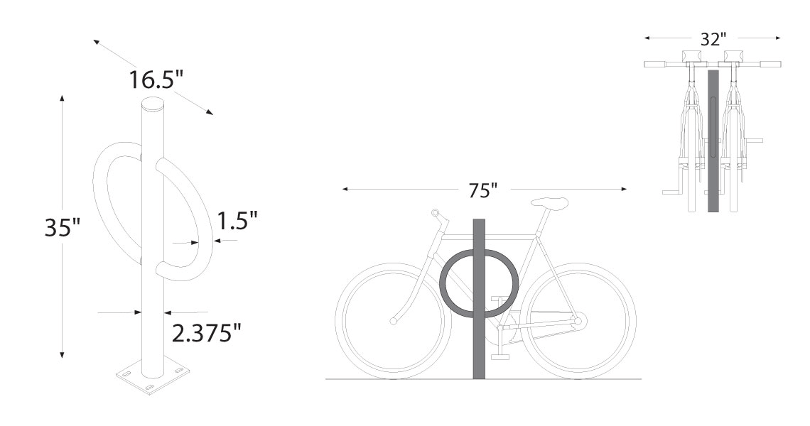hitchbikerackCAD