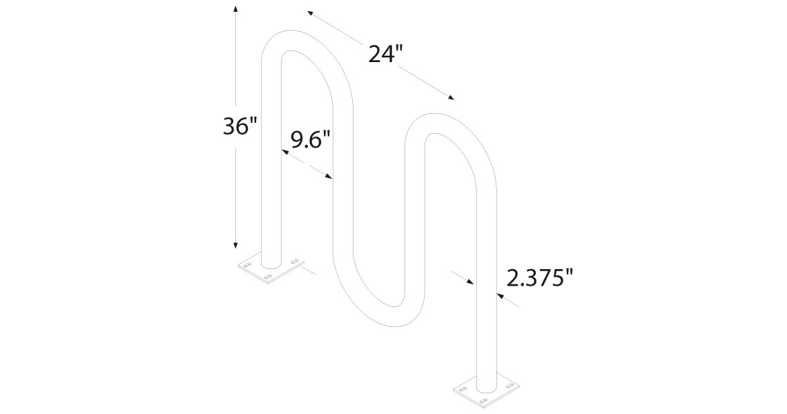 rollingbikerackCAD